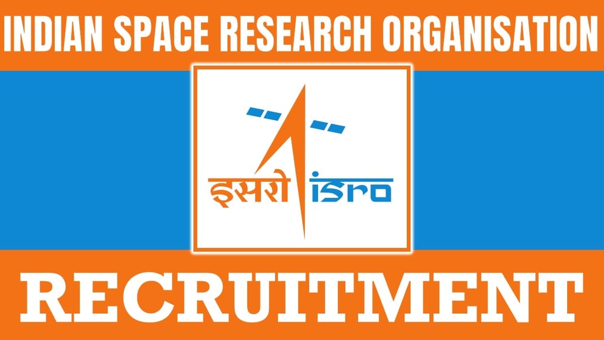 Indian Space Research Organization Recruitment 2024: Check Post, Age Limit, Salary, Essential Qualification and Other Important Information