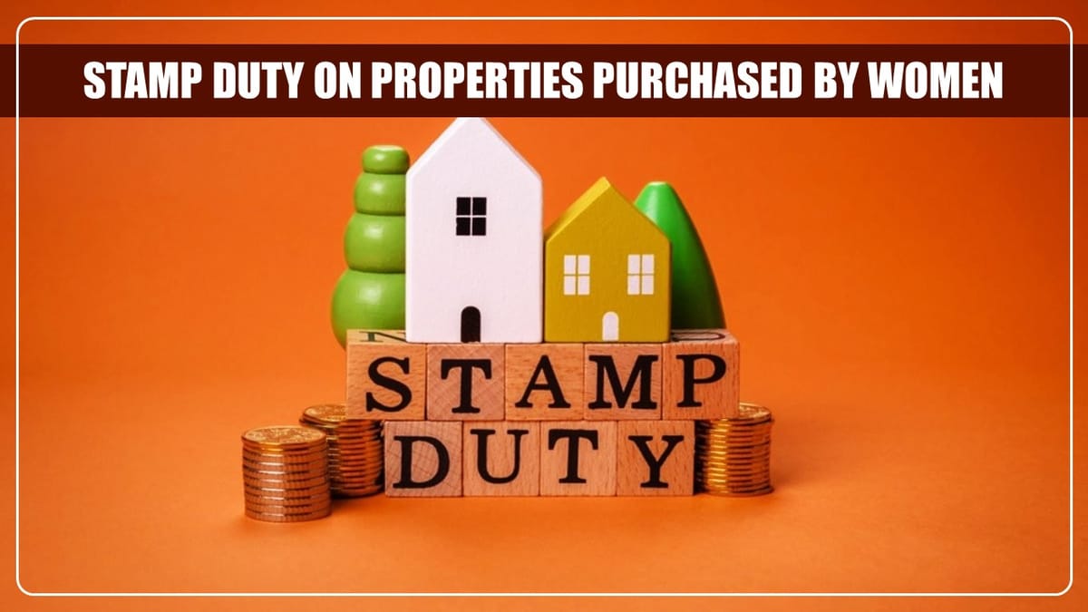 Budget 2024: Centre to reduce Stamp Duty on Properties purchased by Women