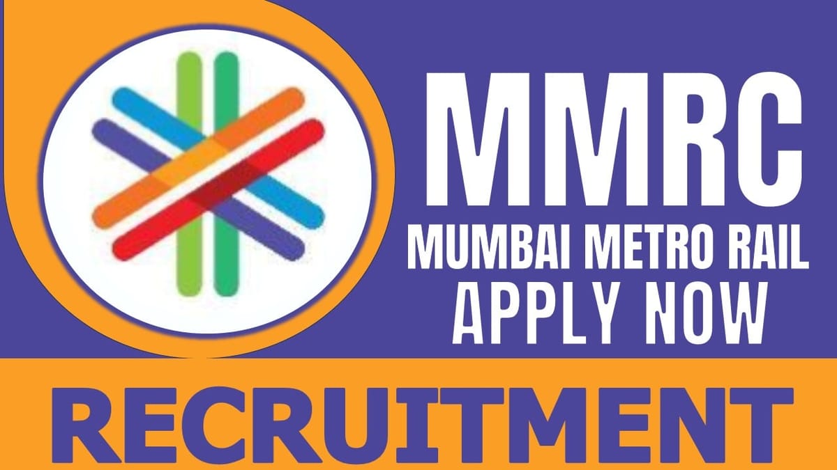 MMRC Recruitment 2024: Check Post, Age Limit, Salary, Qualification and Other Vital Details