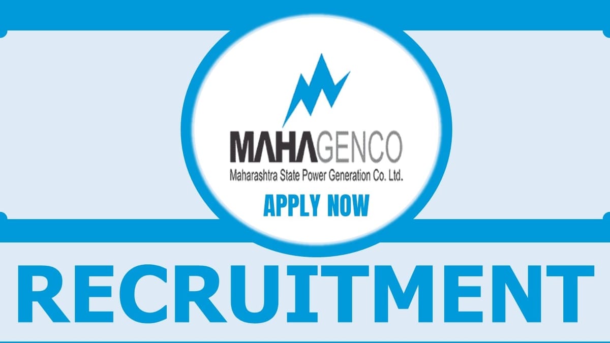 MAHAGENCO Recruitment 2024: Check Post Salary Age Qualification and Application Details