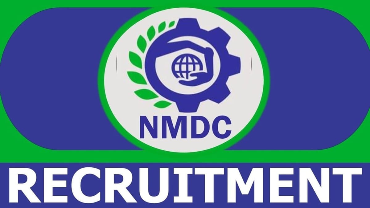 NMDC Recruitment 2024: Monthly Salary Up to 280000, Know Application Procedure Here