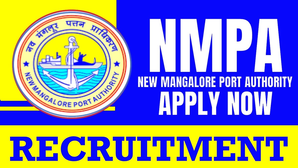 NMPA Recruitment 2024: Monthly Salary Up to 260000, Check Post, Tenure, Qualification and How to Apply