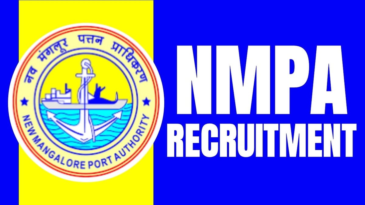New Mangalore Port Authority Recruitment 2024: Salary Up to 260000 Per Month, Check Post, Age, Qualification and Procedure to Apply