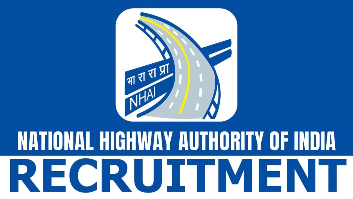 National Highways Authority of India Recruitment 2024: Check Post Remuneration Age Criteria and Applying Procedure