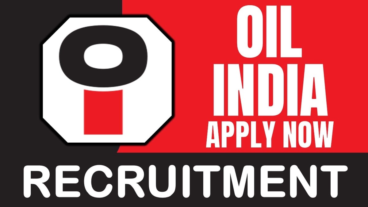 Oil India Recruitment 2024: Monthly Salary Up to 85000, Check Post, Tenure, Eligibility and Application Details