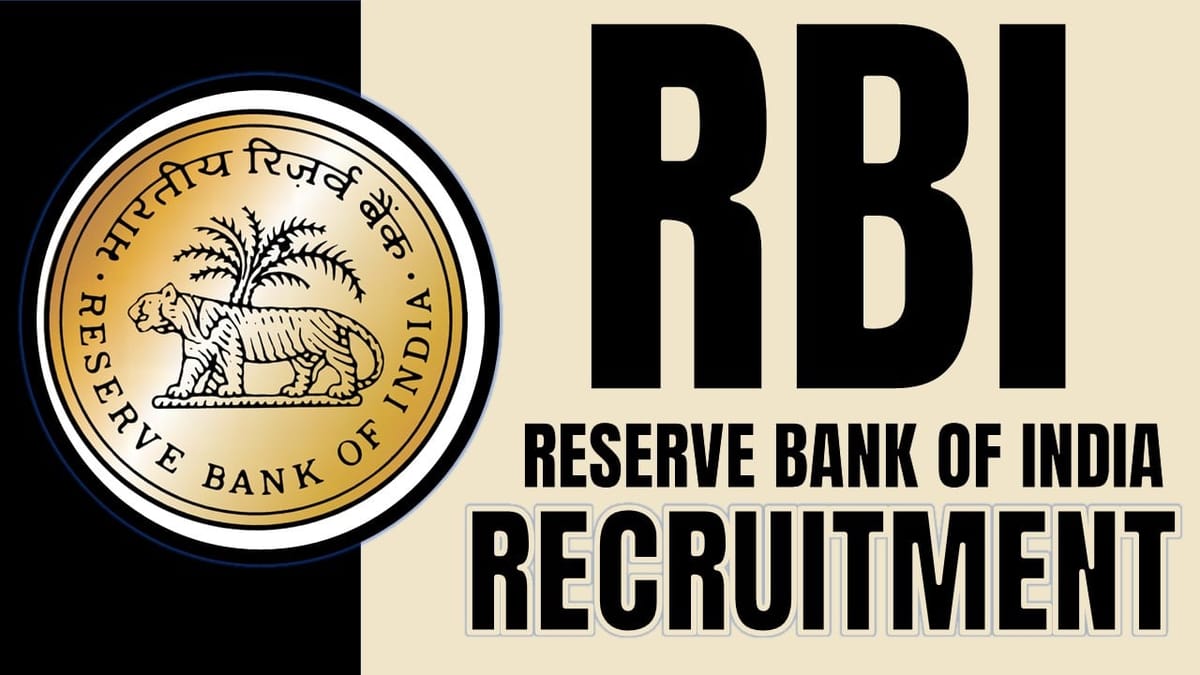 RBI Recruitment 2024: Monthly Salary Up to 110050 Check Post Tenure Qualification and Other Vital Details