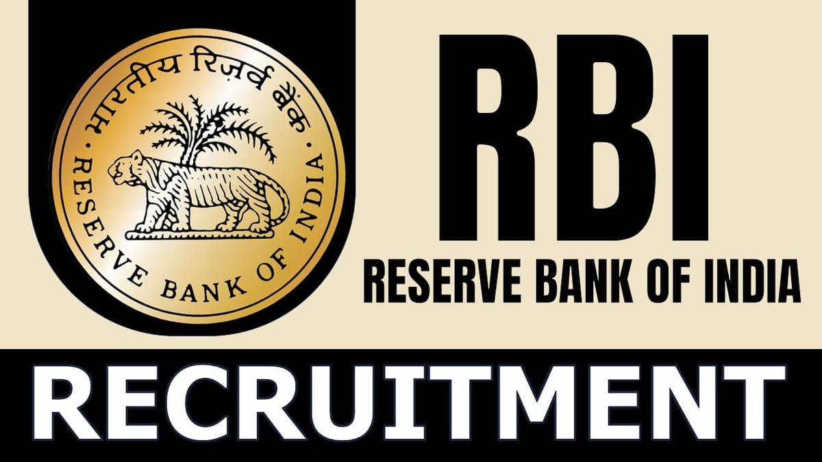 RBI Recruitment 2024: Ne Notification Released for Multiple Vacancies Check Out Post Details Here Apply Now