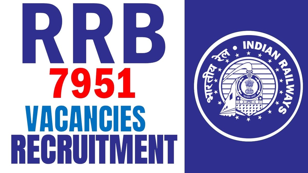 RRB Recruitment 2024: Notification Released for Mega Vacancies Check Out Post Details and Apply Fast