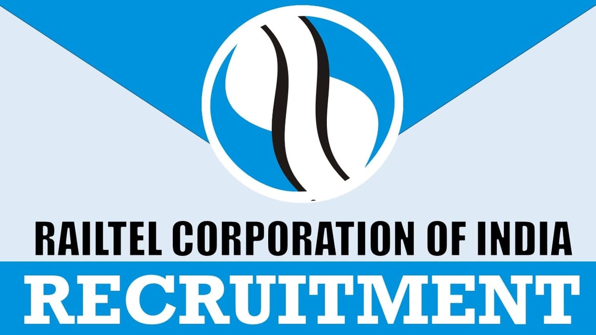 Railtel Recruitment 2024: New Notification Out Check Post Salary and Eligibility Criteria