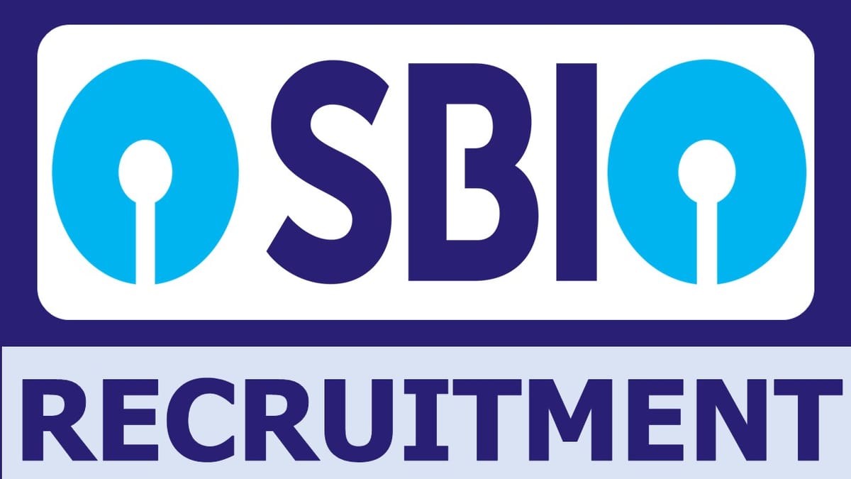 SBI Recruitment 2024: Notification Out, Check Posts, Age Limit, Qualification, Salary and How to Apply