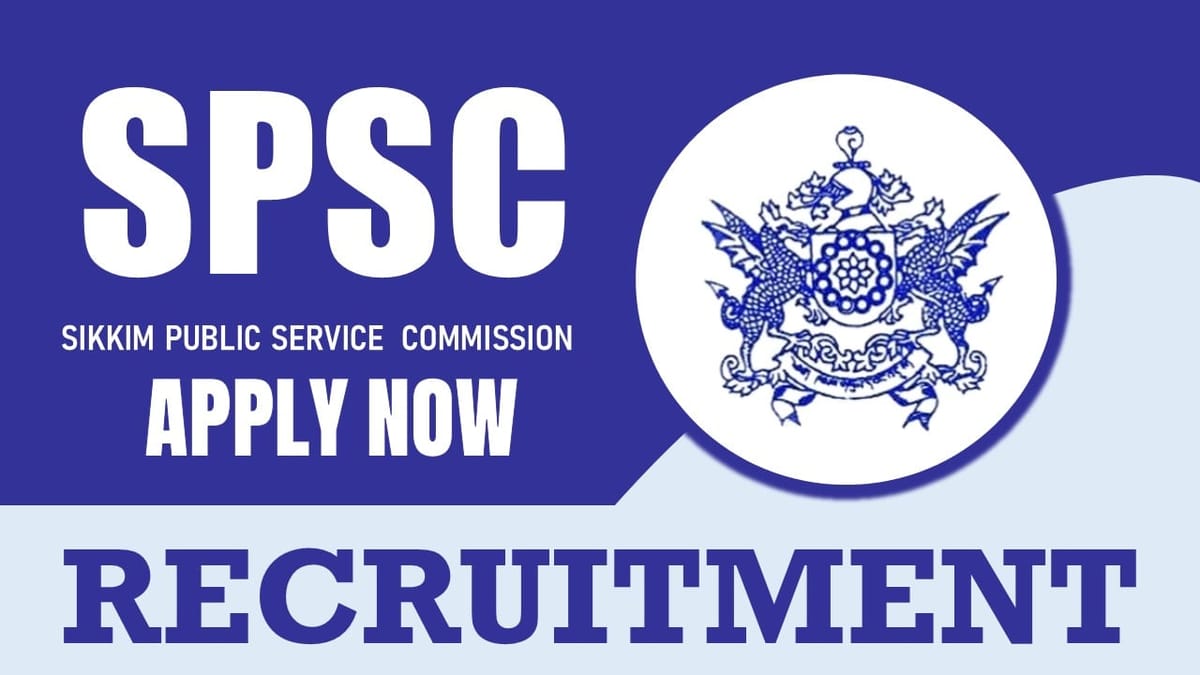 SPSC Recruitment 2024: Latest Notification Out Check Post Pay Scale Qualification and Other Details