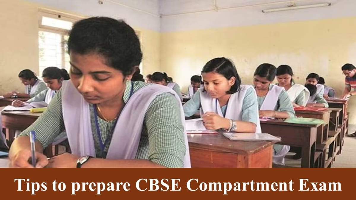 How to prepare for the CBSE Compartment Exam