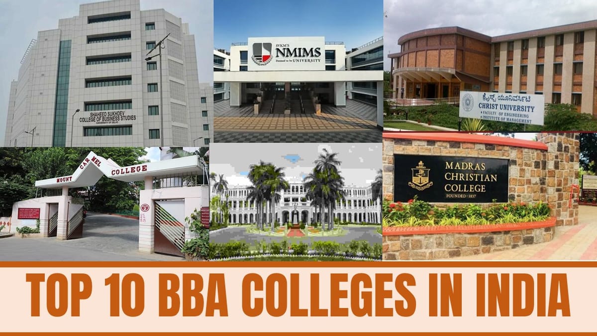 Top 10 BBA Colleges in India: List of Top 10 Colleges in India that offer BBA Program