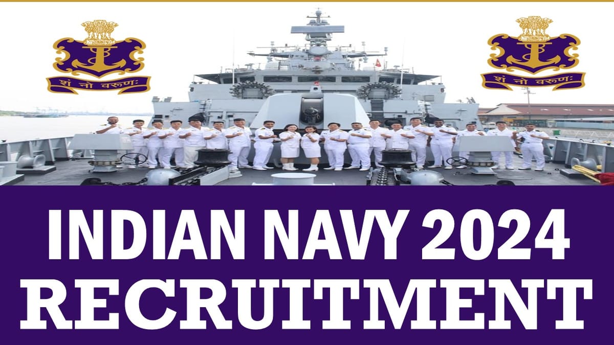 Indian Navy Recruitment 2024: Notification Out for 40 Vacancies, Check Post, Age, Selection Process and How to Apply