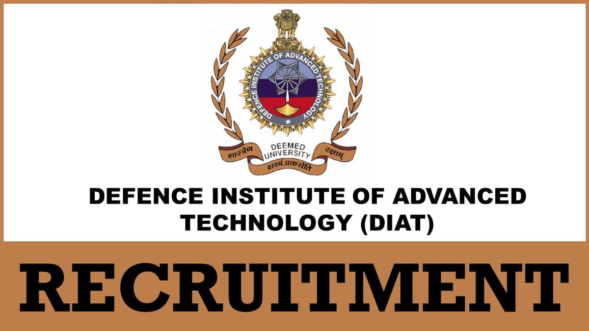 DIAT Recruitment 2024: चेक पोस्ट सैलरी आयु सीमा क्वालिफिकेशन एंड ऐप्लिकेशन विवरण