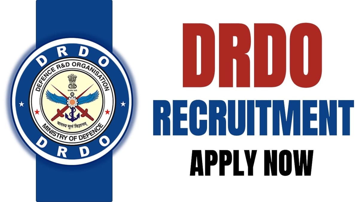 DRDO Recruitment 2024: Application Out for JRF Post; Check How to Apply