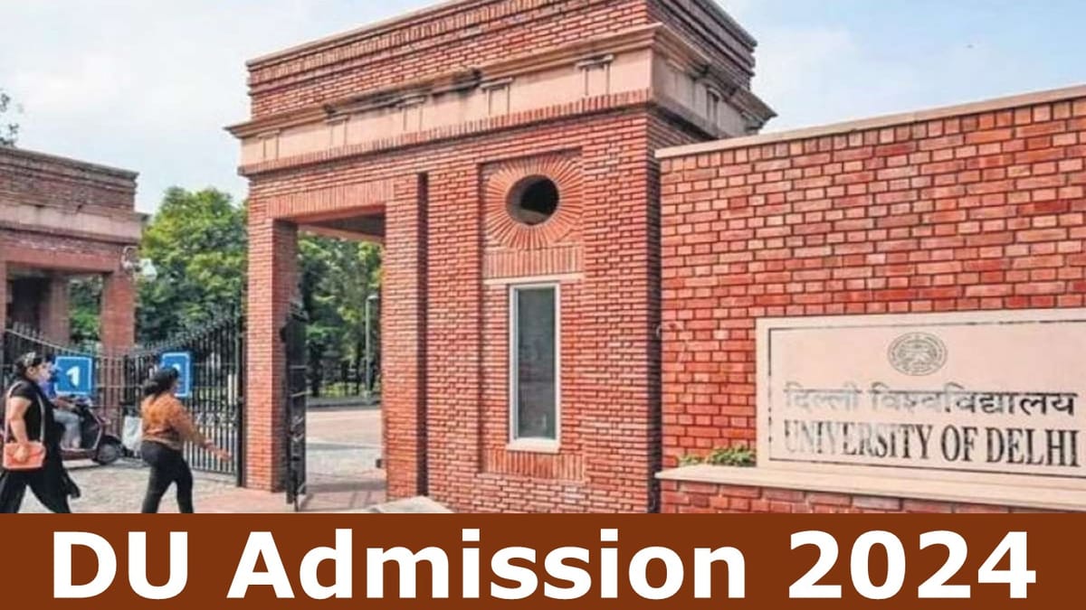 DU Admission 2024: Over 3 Lakh Students Compete for Admission to 71000 Undergraduate Seats