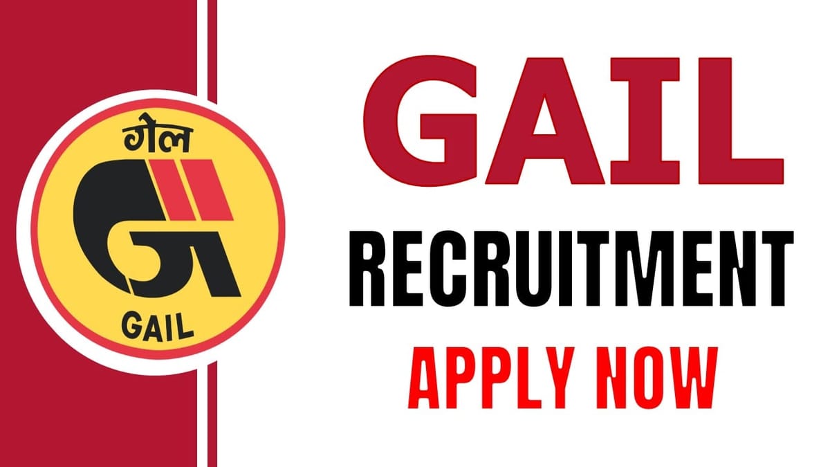 GAIL Recruitment 2024: 390+ रिक्तियों के लिए नोटिफिकेशन जारी चेक पोस्ट योग्यता और अन्य आवश्यक विवरण