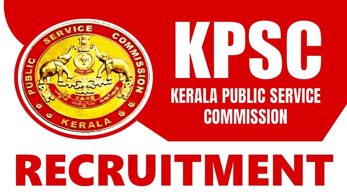 KPSC Recruitment 2024: Application Out for School Teacher; Check Details Inside