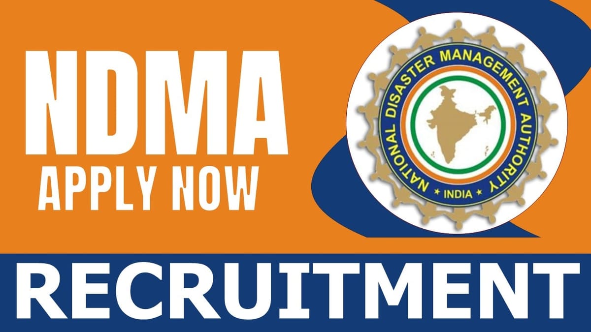 NDMA Recruitment 2024: Monthly Salary Up to 250000; Apply Before Last Date