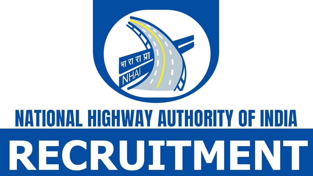 National Highway Authority of India Recruitment 2024: Check Posts, Qualification, Age Limit and How to Apply