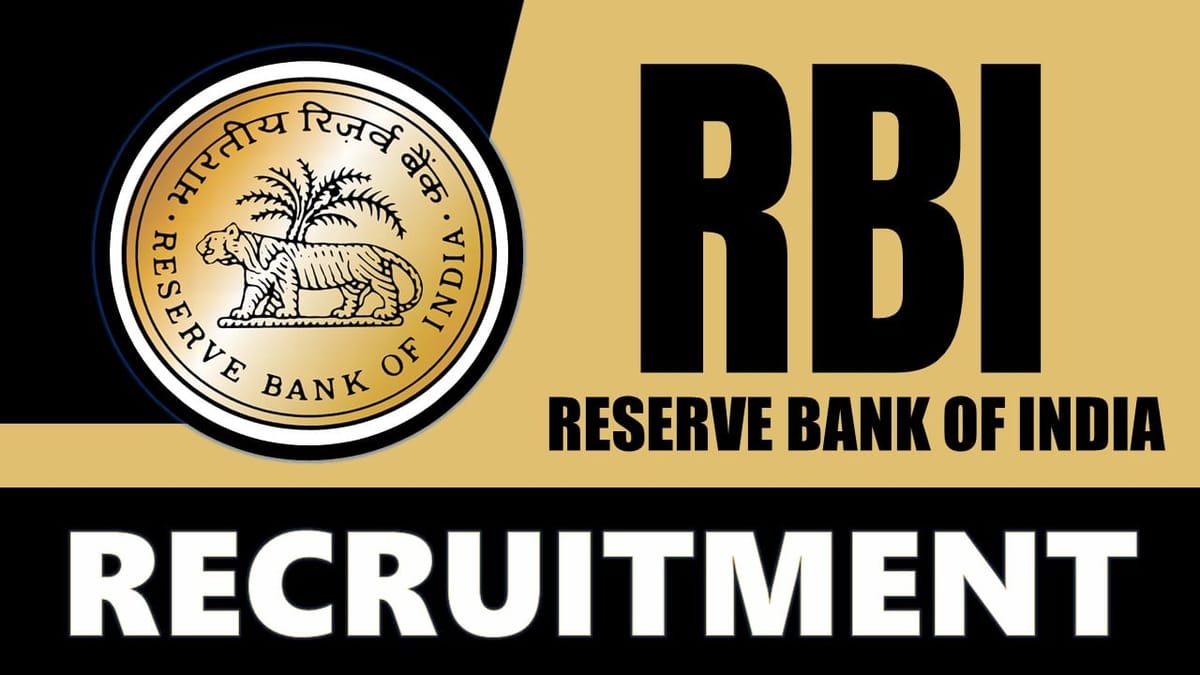 RBI Recruitment 2024: Notification Out for Job Vacancy Check Post Qualification and Interview Details