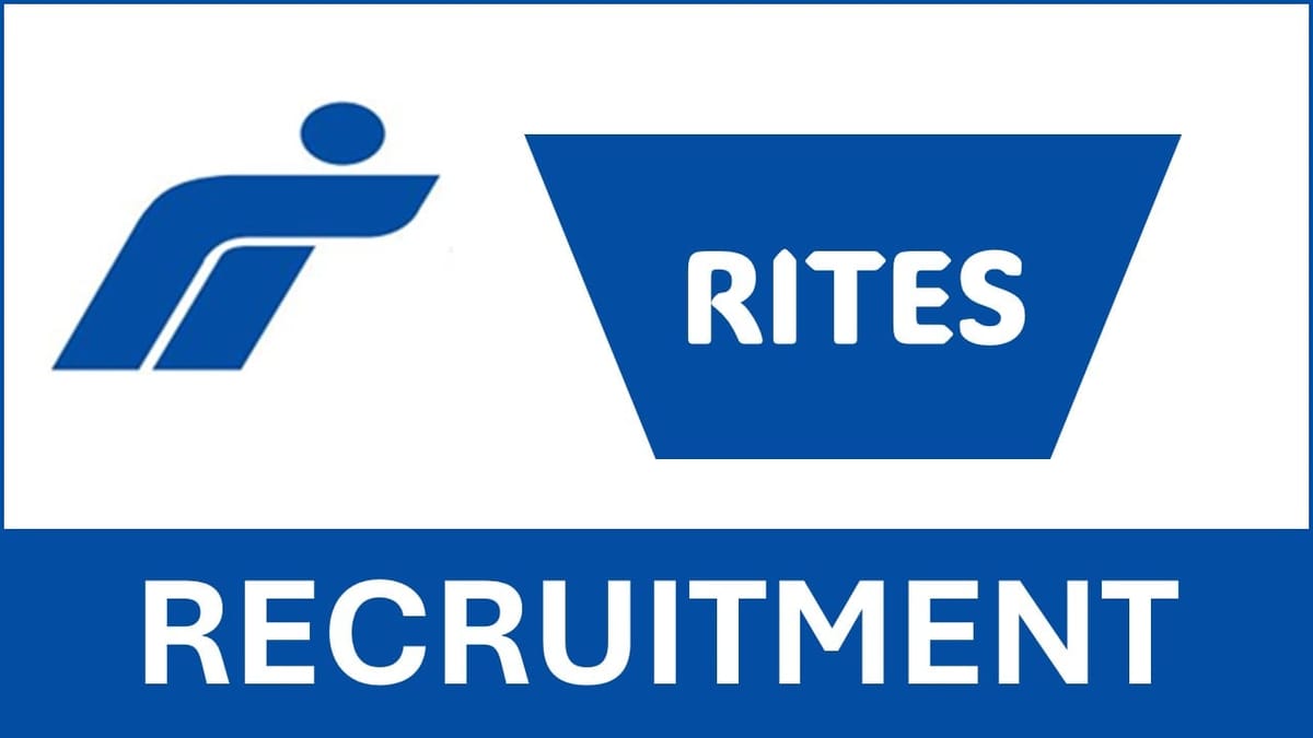 RITES Recruitment 2024: Application Open For Project Leader Post, Know More Details Here