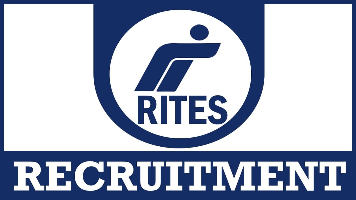 RITES Recruitment 2024: Check Post Pay Level Eligibility Criteria and Application Procedure