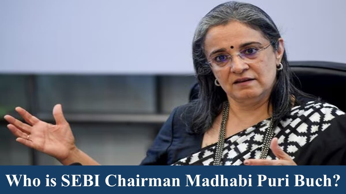 Who is SEBI Chairman Madhabi Puri Buch? Check Education, Net Worth and Career