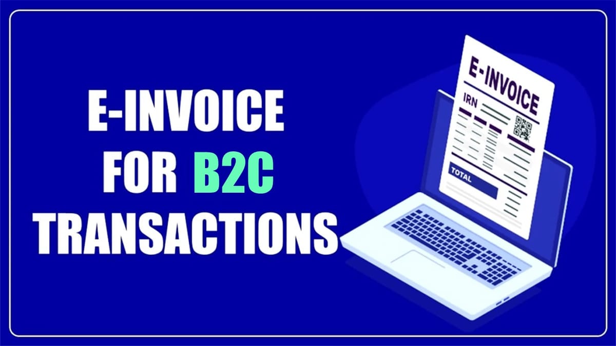 Design Architecture for B2C E-invoicing almost Ready; Says GSTN CEO