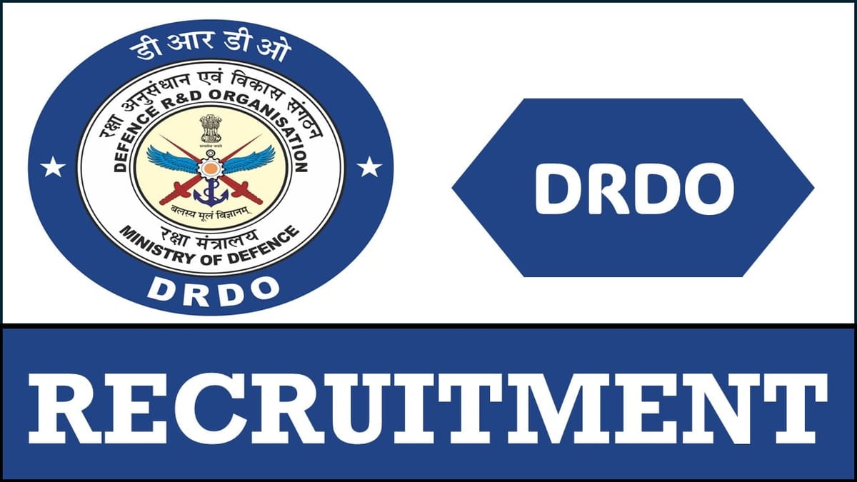 DRDO Recruitment 2024: 54 Vacancies Open For Graduate and Technician (Diploma) Apprentice