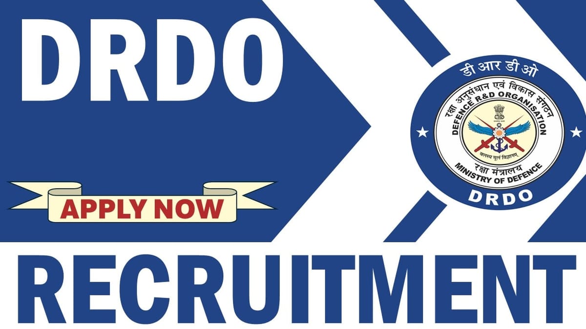 DRDO Recruitment 2024: Vacancy Open For JRF Post, Apply Before Deadline