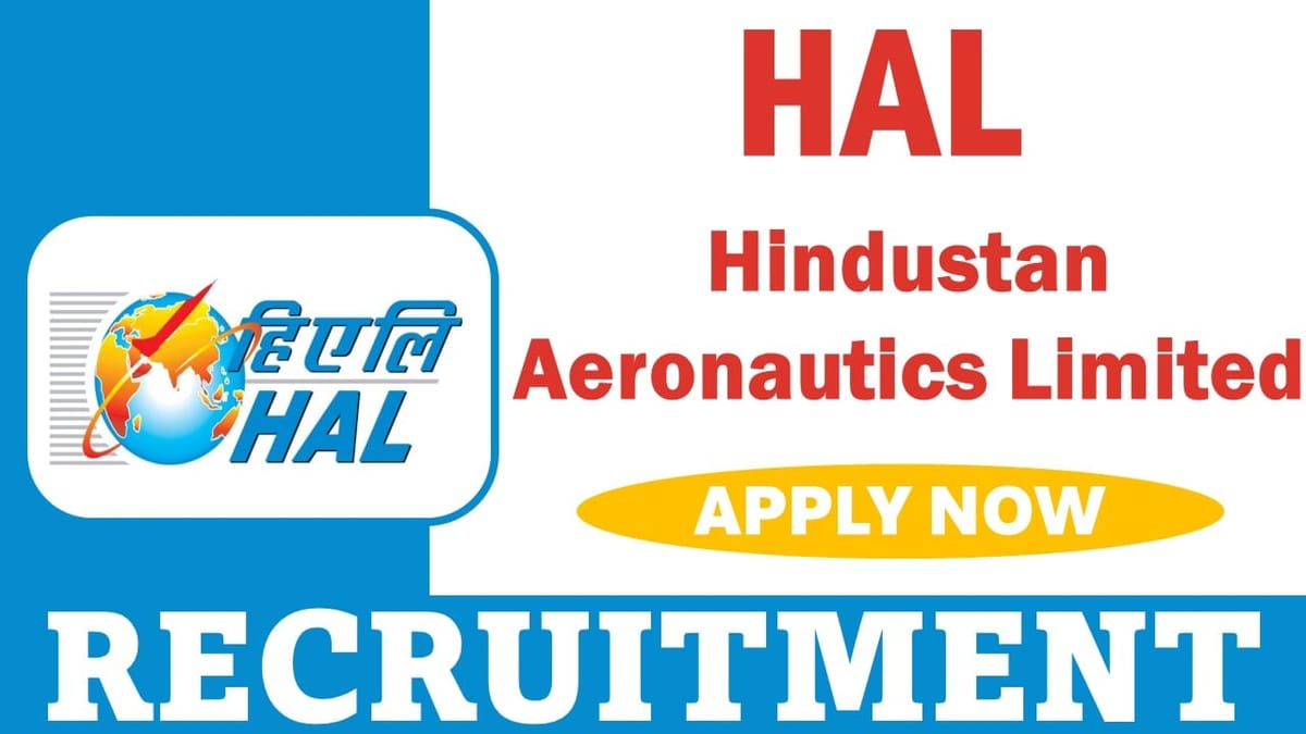 HAL Recruitment 2024: Application Process Started, Apply For Walk-In- Interview