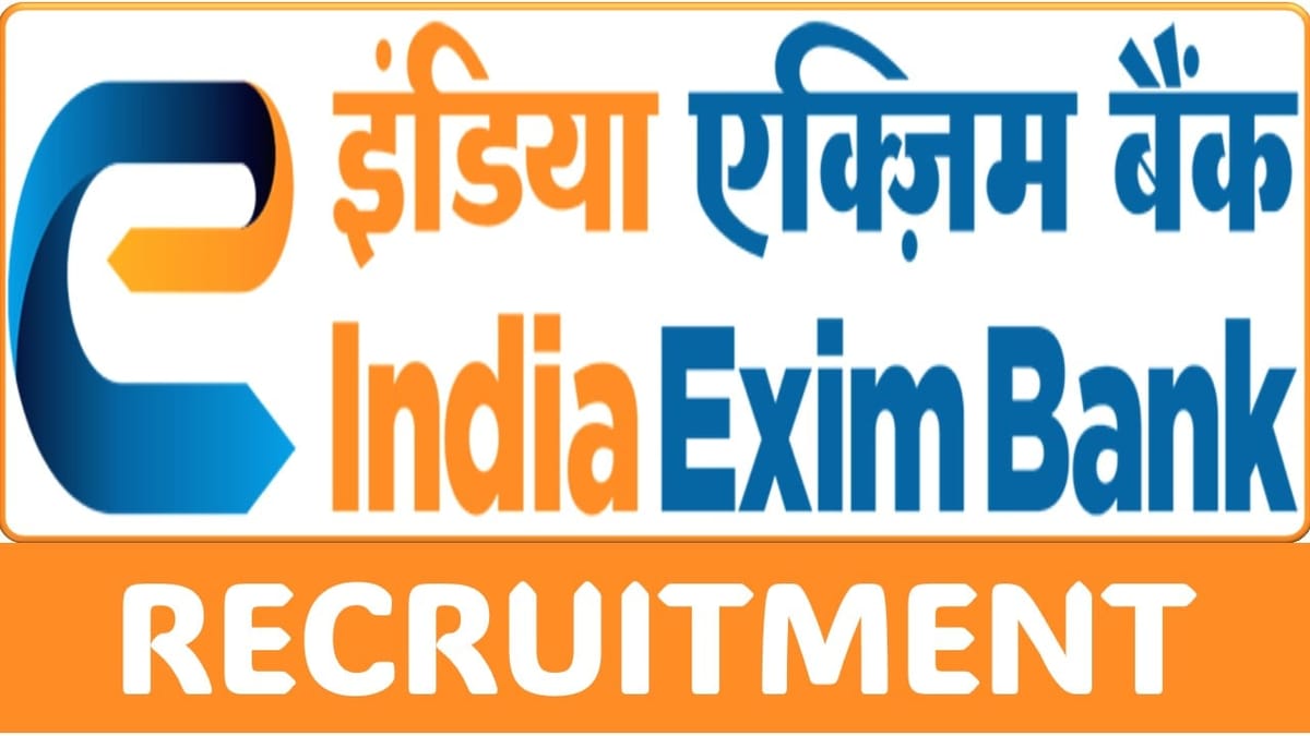 India Exim Bank Recruitment 2024: Registration Open For Management Trainee Post, Apply Online