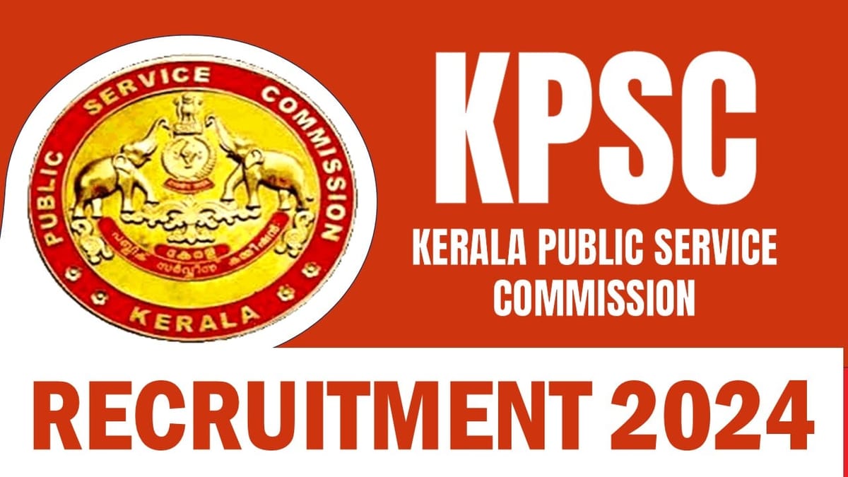 KPSC Recruitment 2024: Salary Up To 35700, Apply Online Before Due Date