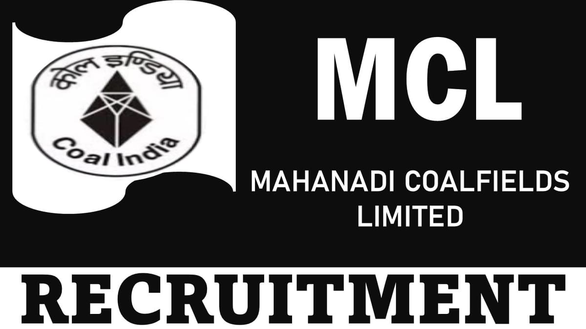 Mahanadi Coalfields Recruitment 2024: New Notification Out For Revenue Personnel Post, Apply Before Deadline