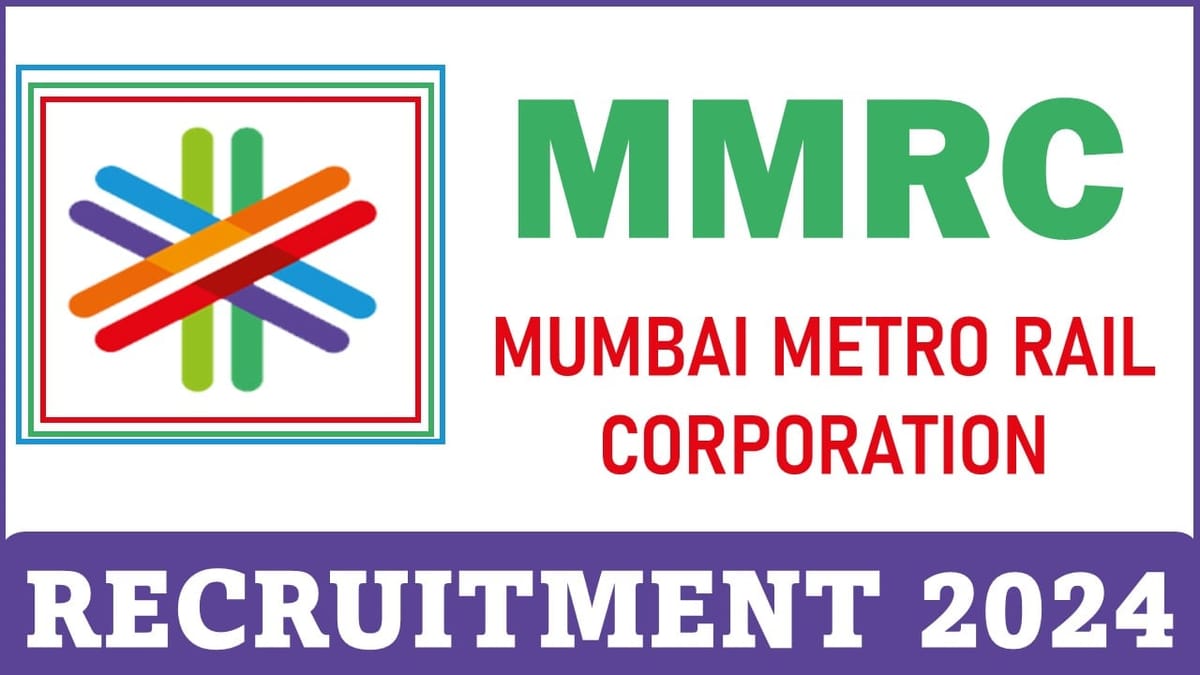 MMRC Recruitment 2024: Registration Process Begun, Apply Before Deadline