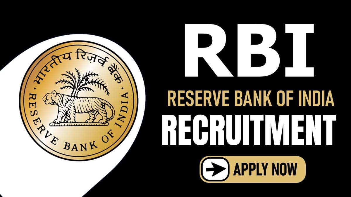 RBI Recruitment 2024: Application Open For Bank’s Medical Consultant Post, Last Date Extended