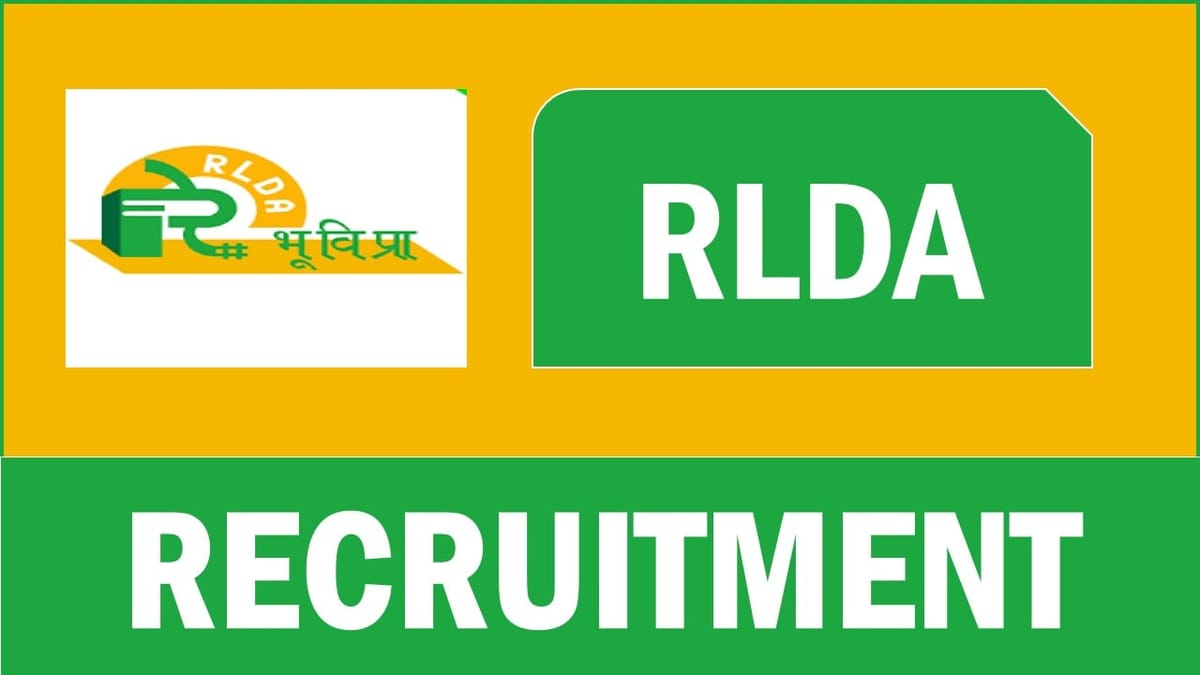 RLDA Recruitment 2024: Apply For Executive Director Post, Know More Details