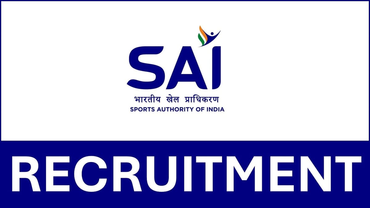 SAI Recruitment 2024: Monthly Salary Up to 70000, Apply Online Now