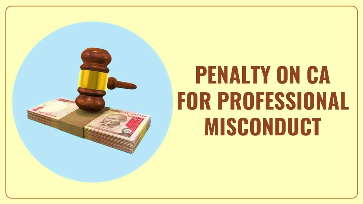 NFRA levies Token Penalty of Rs.1L on CA for Misrepresentation of Facts during Proceedings