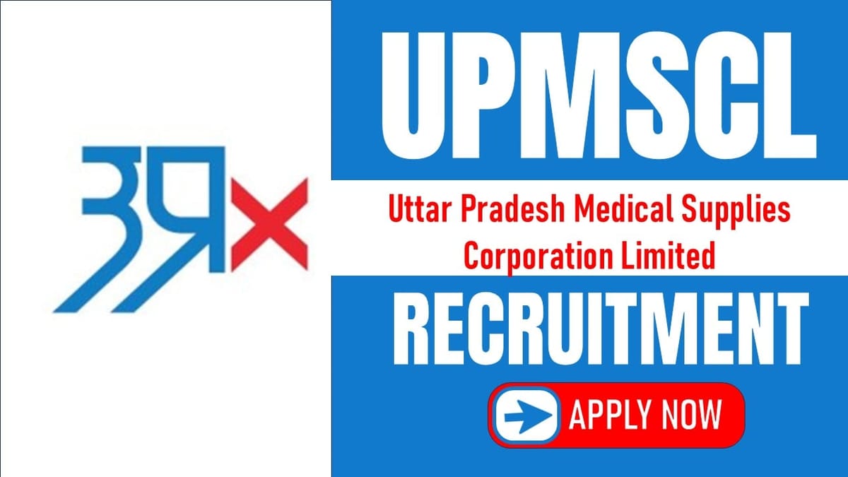 UPMSCL Recruitment 2024: Monthly Salary Up to 50000, Apply Now