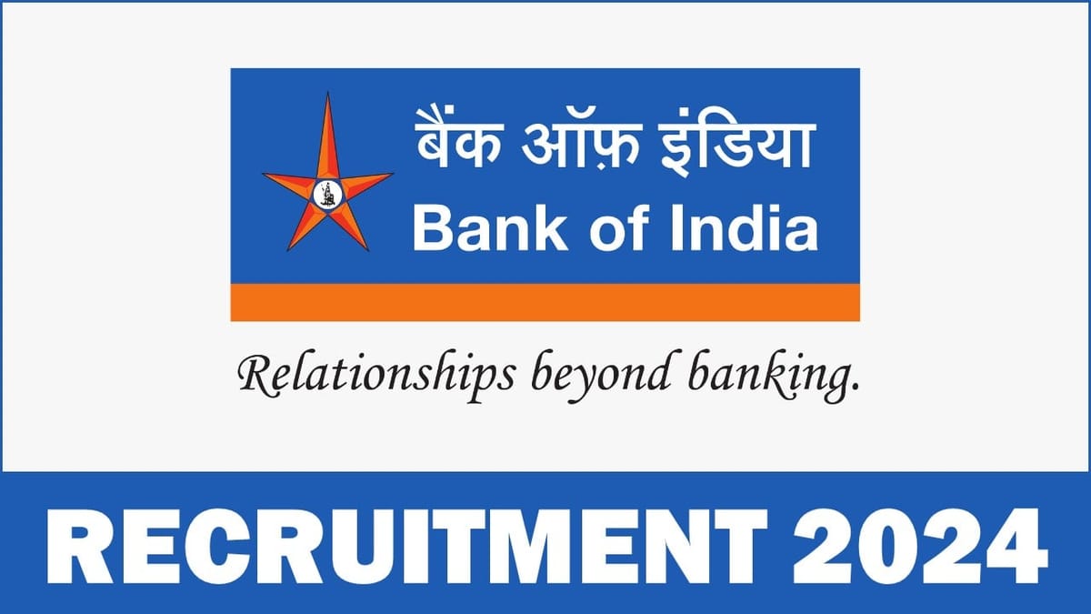 Bank of India Recruitment 2024: Registration Open For Attendant Post, Apply Fast