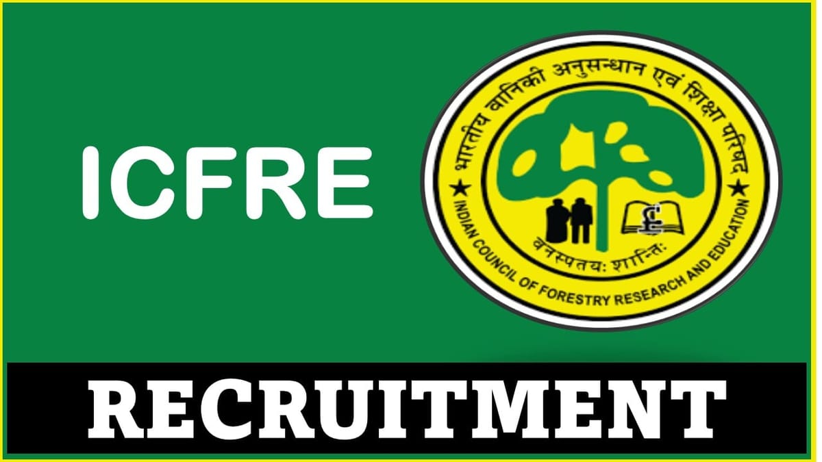 ICFRE Recruitment 2024: Apply For JPF, PA, FA Posts, Know Walk-In-Interview Details 