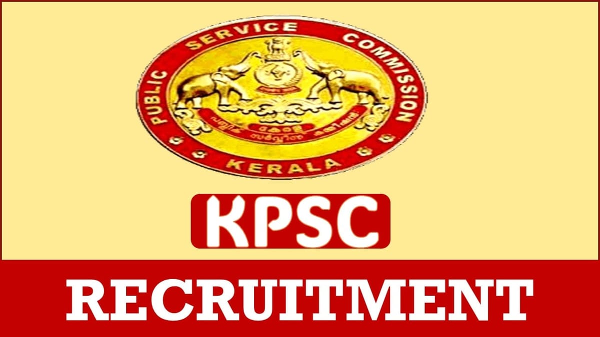 KPSC Recruitment 2024: Monthly Salary Up to 11810, Know Process to Apply