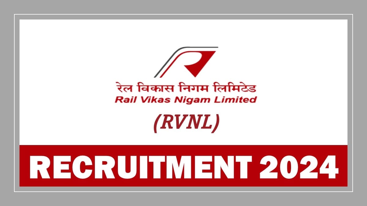 RVNL Recruitment 2024: Registration Open For Manager (Finance), Apply Fast