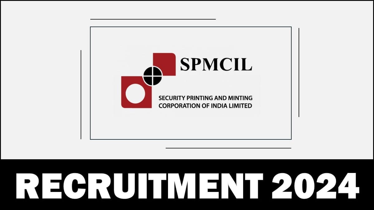 SPMCIL Recruitment 2024: Notification Out For General Manager Post, Apply Fast