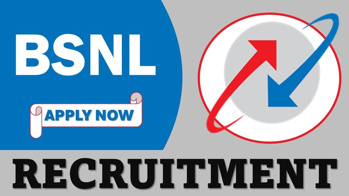 BSNL Recruitment 2024: New Notification Out, Apply For Chairman and Managing Director Post