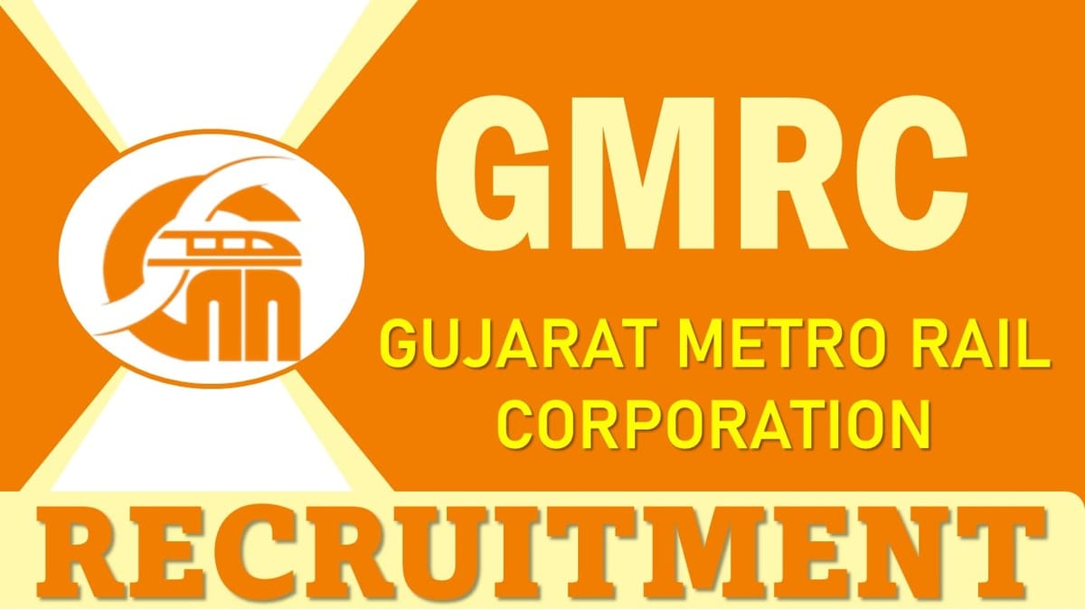 GMRC Recruitment 2024: Application Open For General Manager, Apply Before Last Date