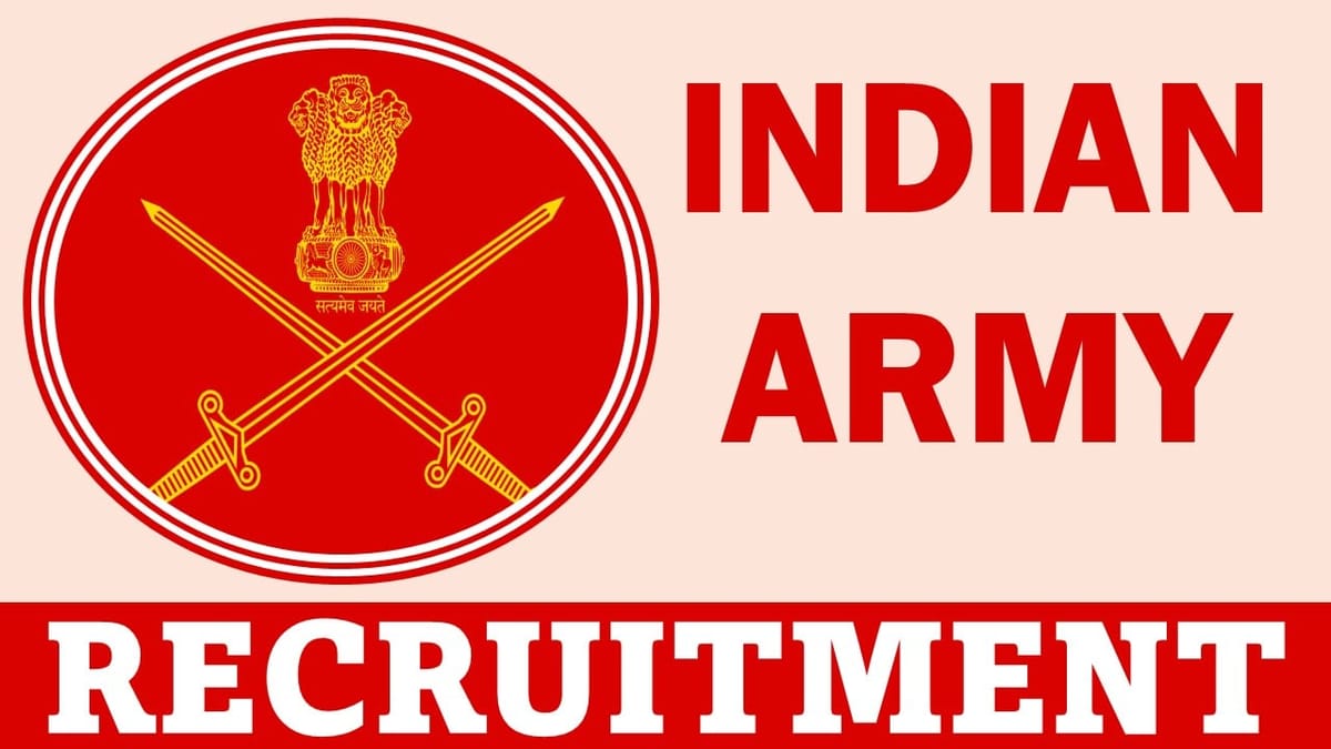 Indian Army Recruitment 2025: Apply For 90 Vacancies For Technical Entry Scheme (TES-53)